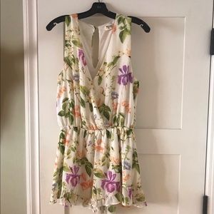 Show Me Your MuMu Floral Romper